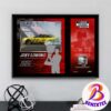 Joey Logano 2024 NASCAR Cup Series Champion Victory Lane Collage With Race-Used Confetti Home Decor Poster Canvas