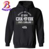 Joey Logano Team Penske Speed Three-Time NASCAR Cup Series Champion Charcoal Hoodie Shirt