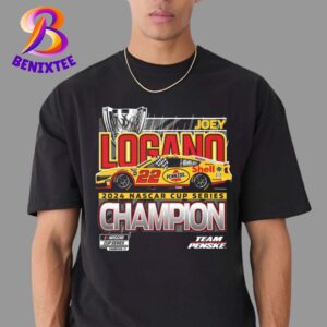 Joey Logano Team Penske 2024 NASCAR Cup Series Champion Official Unisex T-Shirt