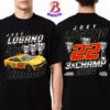 Joey Logano Team Penske 2024 NASCAR Cup Series Champion Lifestyle Grey Classic T-Shirt