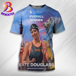 Kate Douglass Is The Overall Winner Of The World Aquatics Swimming World Cup 2024 All Over Print Shirt