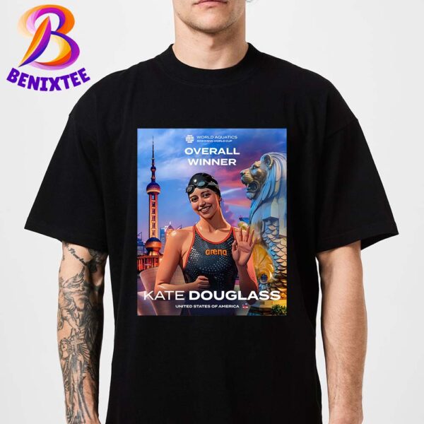 Kate Douglass Is The Overall Winner Of The World Aquatics Swimming World Cup 2024 Classic T-Shirt