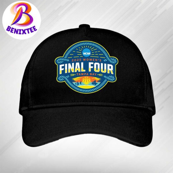 NCAA March Madness Unveils 2025 Womens Final Four Logo For For Tampa Bay In Tampa FL Classic Cap Snapback Hat