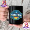 NCAA March Madness 2025 NCAA Division I Mens Basketball Tournament Final Four Logo For San Antonio Texas Ceramic Mug