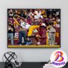 NFL Josh Allen Buffalo Bills Week 11 Crowning Team Celebration vs. Kansas City Chiefs Spotlight Poster Canvas