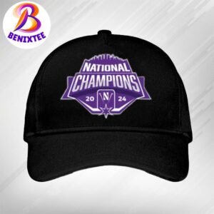 Northwestern Field Hockey NCAA Division I National Champions 2024 Official Logo Classic Cap Snapback Hat