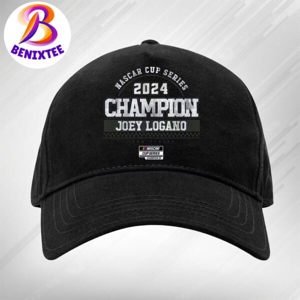 Official Logo Joey Logano Team Penske 3X Champs Three-Time NASCAR Cup Series Champion 2024 Classic Cap Snapback Hat