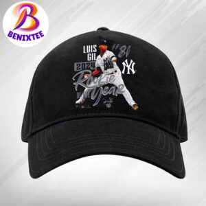 Official Luis Gil New York Yankees 2024 American League Rookie Of The Year Hat Snapback Classic Cap