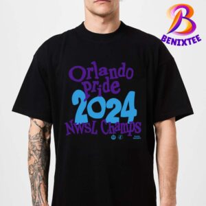 Official Orlando Pride 2024 NWSL Champions Playa Society Unisex T-Shirt