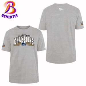 Official Toronto Argonauts Coupe 111 2024 Grey Cup Champions Two Sides Print Vintage T-Shirt