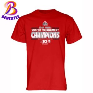 Ohio State Buckeyes 2024 Men Soccer Tournament Champions Big Men Tournament Unisex T-Shirt