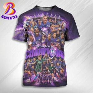 Orlando Pride 2024 NWSL Champions After Defeated No 2 Washington Spirit All Over Print Shirt