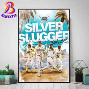 San Diego Padres To Our 2024 Silver Slugger Award Finalists Home Decor Poster Canvas