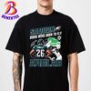 Saquon Barkley 26 Philadelphia Eagles NFL Week 12 Flash Features Black Unisex T-Shirt