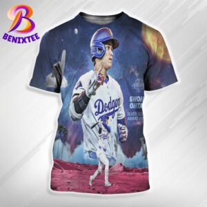 Shohei Ohtani Team Los Angeles Dodgers On Your Third Career Silver Slugger Award And First In The National League 2024 All Over Print Shirt