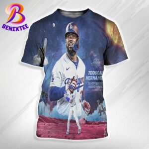 Teoscar Hernandez Team Los Angeles Dodgers On Your Third Career Silver Slugger Award Winner 2024 All Over Print Shirt