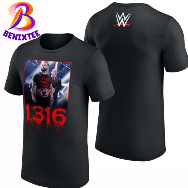 WWE Paul Heyman And Roman Reigns 1316 Two Sides Classic T-Shirt