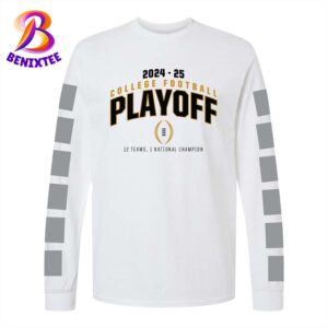 2024-25 College Football Playoff 12 Teams Playoff Long Sleeve T-Shirt