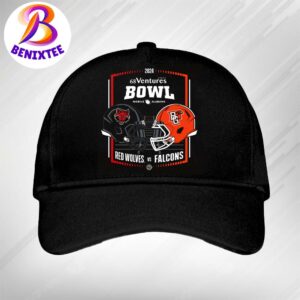 2024 68 Ventures Bowl Game Arkansas State Red Wolves Vs Bowling Green Falcons NCAA College Football Bowl Snapback Hat Classic Cap