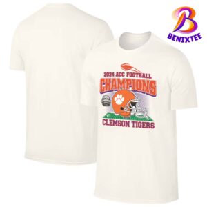 2024 ACC Football Conference Champions Helmet Clemson Tigers Premium T-Shirt