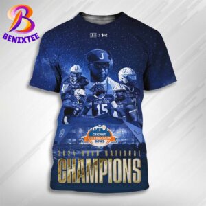 2024 Cricket Celebration Bowl Champions Jackson State Tigers Football HBCU National Champions All Over Print Shirt