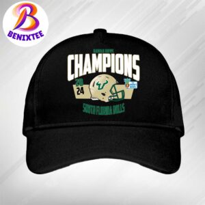 2024 Hawaii Bowl Champions South Florida Bulls Football NCAA College Football Bowl Classic Cap Snapback Hat