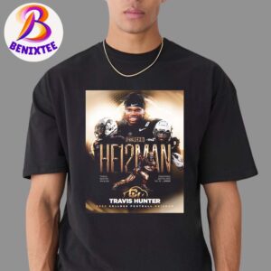 2024 Heisman Trophy Award Winner Is Travis Hunter He12man Unisex T-Shirt