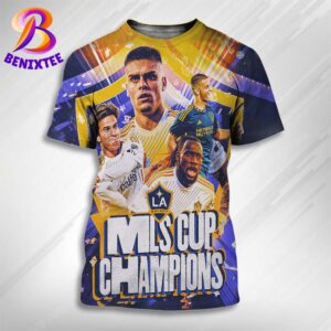 2024 MLS Cup Champions 6x Champs Is LA Galaxy All Over Print Shirt