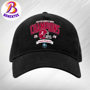 Alabama Crimson Tide Football Champions 2024 ReliaQuest Bowl NCAA College Football Snapback Hat Classic Cap