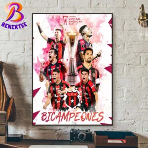 Alajuelense Se Corona Bicampeon De Centroamerica Al Vencer A Real Esteli 2024 Decoracion Poster Lienzo