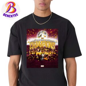 Arizona State Sun Devils Football Win The 2024 Big 12 Conference Champions Unisex T-Shirt