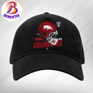 Arkansas Razorbacks Football Champions 2024 AutoZone Liberty Bowl NCAA College Football Snapback Hat Classic Cap