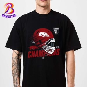 Arkansas Razorbacks Football Champions 2024 AutoZone Liberty Bowl NCAA College Football Unisex T-Shirt