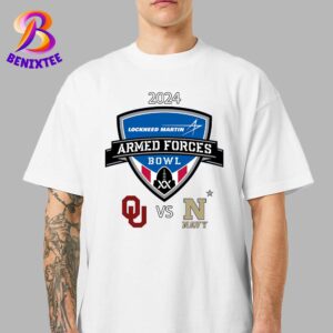 Armed Forces Bowl Matchup Oklahoma Sooners Football Vs Navy Midshipmen Football On December 27th 2024 Unisex T-Shirt