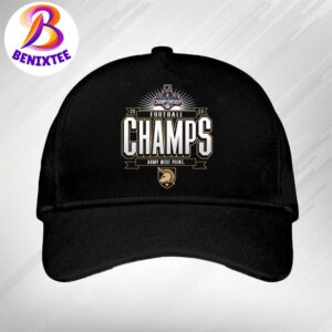 Army Black Knights 2024 AAC Football Conference Champions Locker Room Snapback Hat Classic Cap