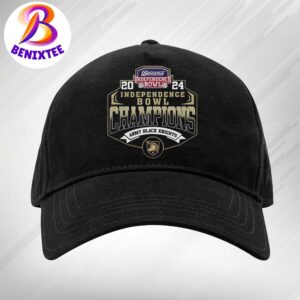 Army Black Knights Champions 2024 Radiance Technologies Independence Bowl NCAA College Football Snapback Hat Classic Cap