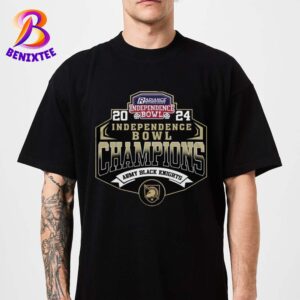 Army Black Knights Champions 2024 Radiance Technologies Independence Bowl NCAA College Football Unisex T-Shirt