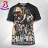 Boise State Broncos Football Defeat UNLV Champions 2024 Mountain West Conference All Over Print Shirt