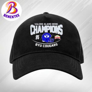 BYU Cougars Football Champions 2024 Valero Alamo Bowl NCAA College Football Classic Cap Snapback Hat