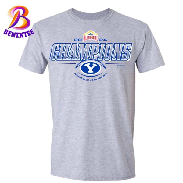 BYU Cougars Football Champions 2024 Valero Alamo Bowl NCAA College Football Unisex T-Shirt