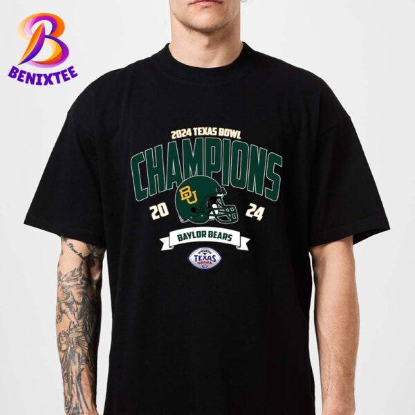 Baylor Bears Football Champions 2024 Kinders Texas Bowl NCAA College Football Unisex T-Shirt