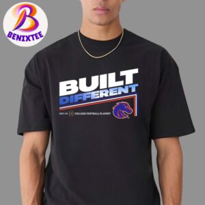 Boise State Broncos Built Different 2024-25 College Football Playoff Unisex T-Shirt