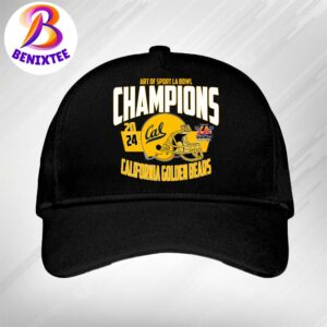 California Golden Bears Football Champions 2024 Art Of Sport LA Bowl Hosted NCAA College Football Bowl Games By Gronk Hat Cap