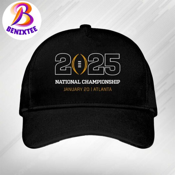 College Football Playoff On January 20 In Atlanta 2025 National Championship Game Snapback Hat Classsic Cap