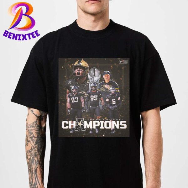 Congrats Army West Point Black Knights American Athletic Conference Football Champions 2024 Classic T-Shirt