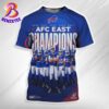 Buffalo Bills Back-To-Back Beast Of The East 5x Consecutive AFC East Champions 2024 All Over Print Shirt