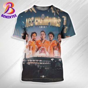 Congrats Clemson Tigers Football Named The 2024 ACC Football Champions All Over Print Shirt