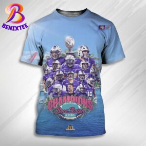 Congrats James Madison Dukes Football 2024 Boca Raton Bowl Champions All Over Print Shirt