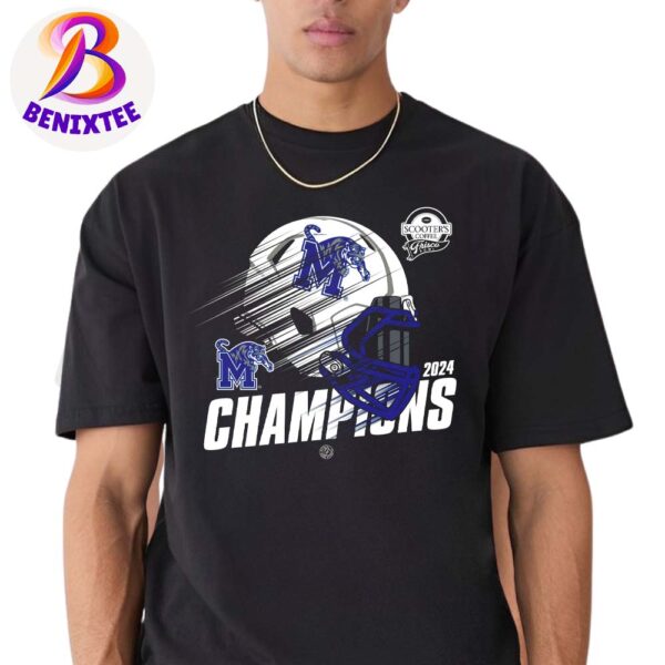 Congrats To Memphis Tigers Football 2024 Champions The Scooters Coffee Frisco Bowl Unisex T-Shirt