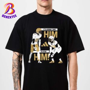 Him Vs Him Travis Hunter x Adidas He12man The Most Outstanding Player In College Football Unisex T-Shirt